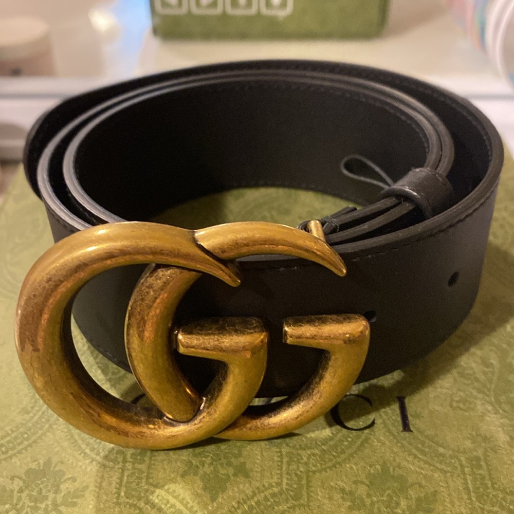 Gucci GG Marmont wide belt